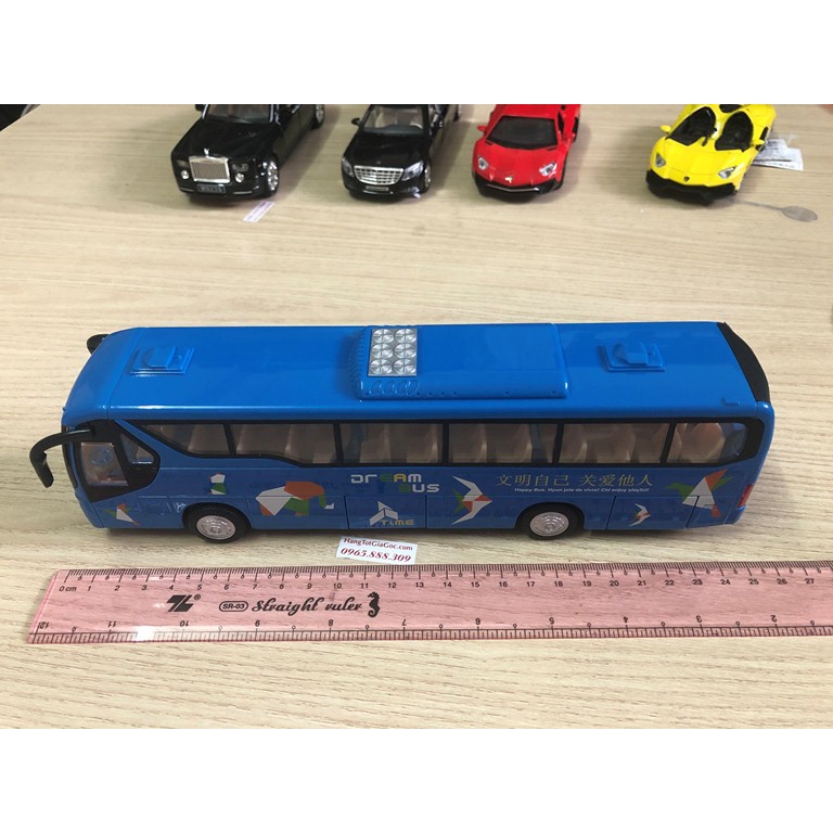Mô hình Xe buýt đồ chơi bằng hợp kim tỉ lệ 1:32