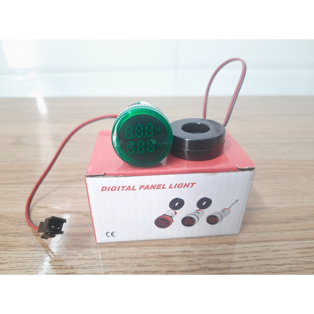Đèn báo volt ampe AC 50-500V 0-100A