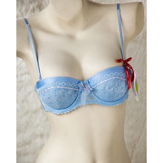Áo ngực Triumph Miss Princess 02 WHUD Cúp ngang màu xanh A80