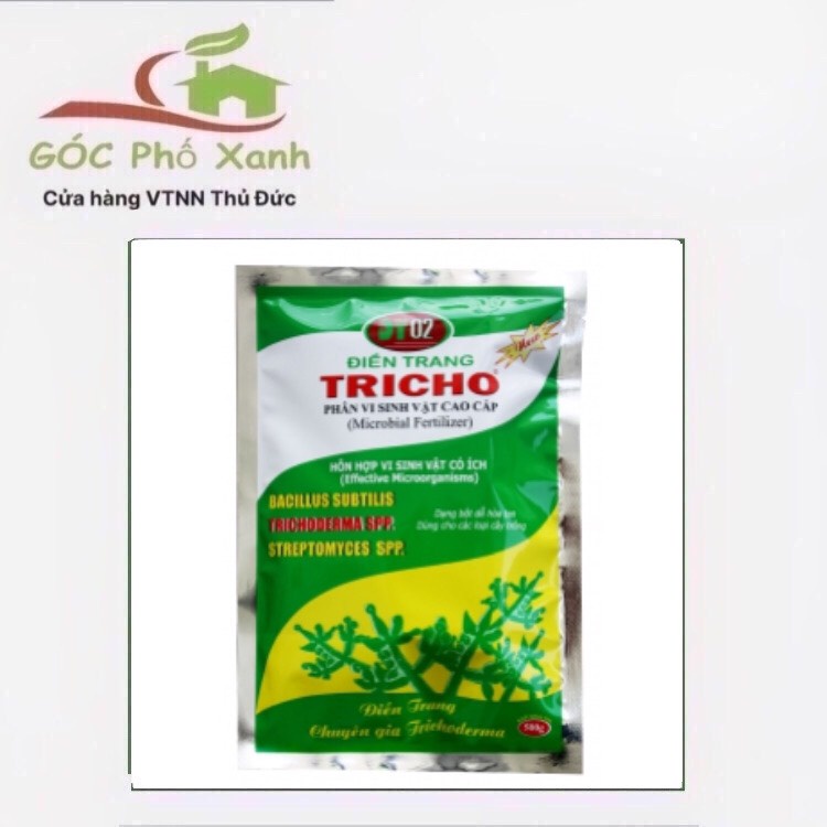 Nấm Trichoderma Điền Trang dạng bột hòa tan 500gam
