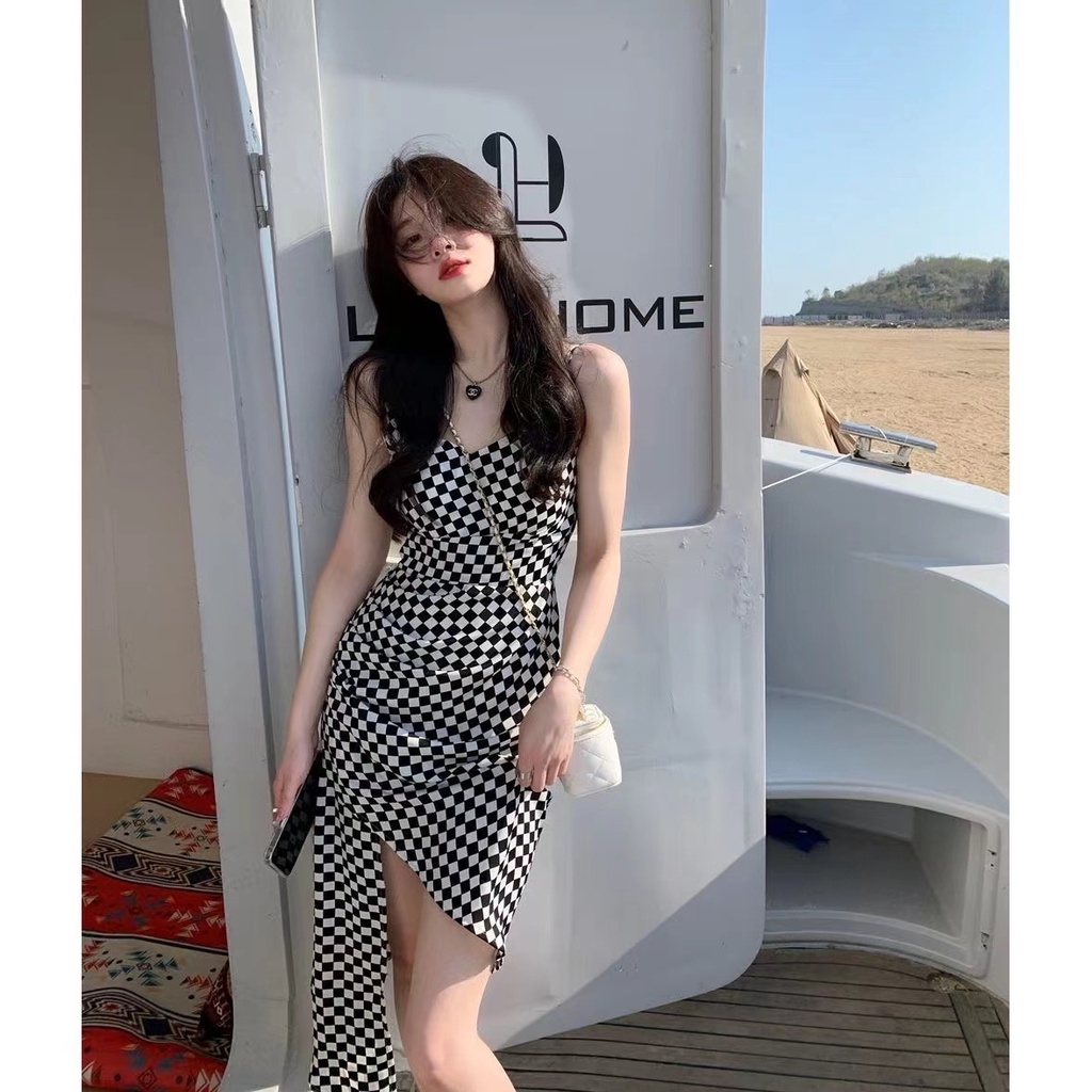 NRVP Mới Đầm Maxi Nữ Tay Ngắn In Hoa Thời Trang