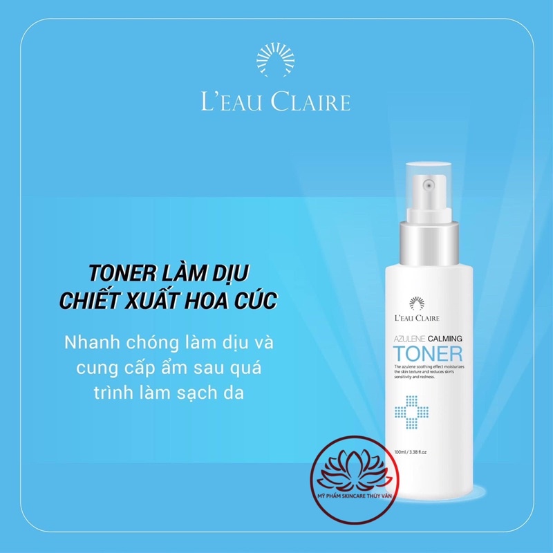 Nước Hoa Hồng Hàn Quốc Chính Hãng LEAU CLAIRE 100ml