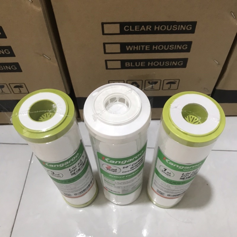 Bộ lõi lọc nước 123 Kangaroo chính hãng - có giá sỉ