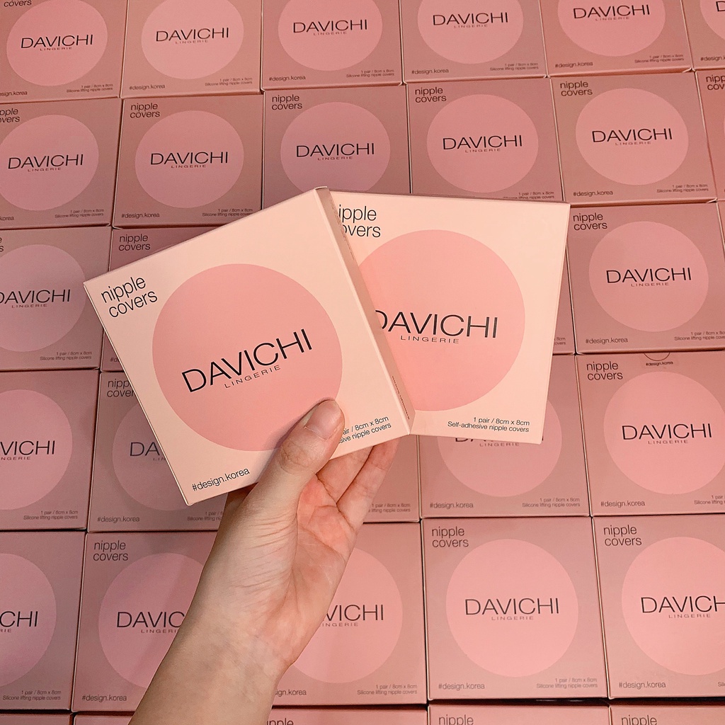 Miếng Dán Ngực, Dán Nhũ Hoa Davichi Hàn Quốc Sinh Nhiệt Tự Thân Siêu Bám Dính, Sử Dụng Nhiều Lần