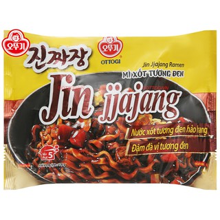 Combo 3 vị Mì Tương Đen Otoki Hàn Quốc
