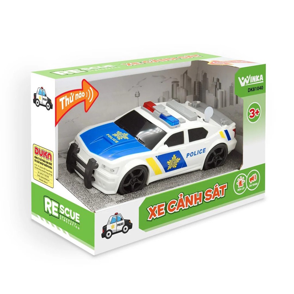 Đồ Chơi : Xe Canh Sat -DK81040 An Toàn Cho Trẻ