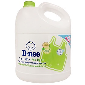 Dung dịch giặt quần áo D-nee 3L an toàn cho làn da bé và da tay mẹ - The Caring Cube