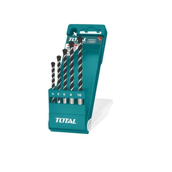 BỘ MŨI KHOAN BÊ TÔNG TOTAL TACSD5051  BỘ MŨI KHOAN 5 CHI TIẾT
