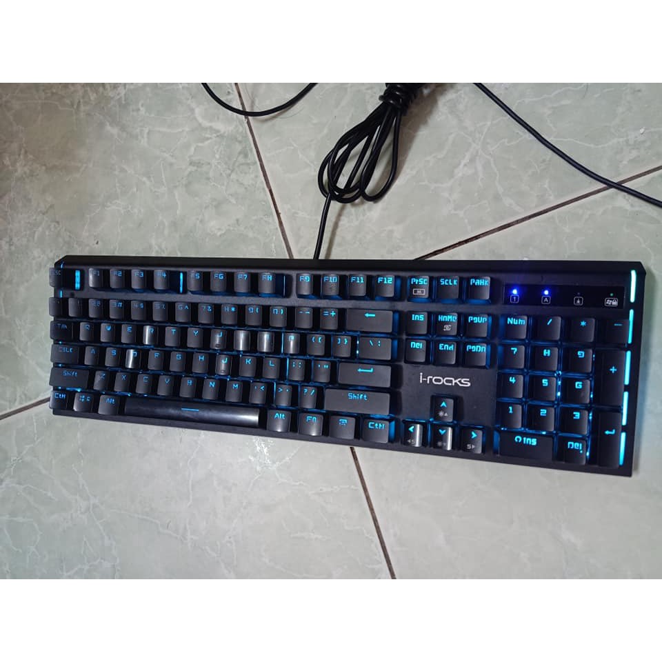 Phím bán cơ Irock k64E và các loại phím cơ đèn led đẹp thanh lý đang sử dụng tốt thanh lý - Máy tính Hiệp Phát