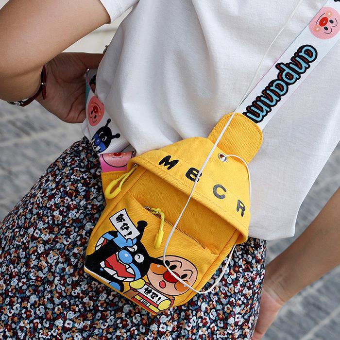 Balo Vải canvas Chống Mòn In Họa Tiết Hoạt Hình Đơn Giản Thời Trang Cho Bé