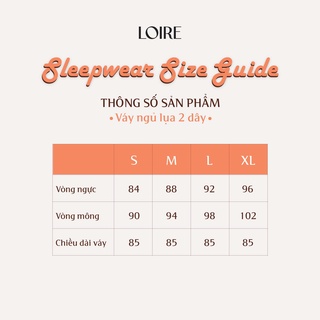 Váy Ngủ Lụa Loirechic LSL19