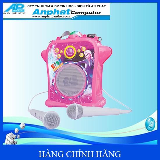 Loa hát Karaoke cho trẻ Soundmax KIDS màu xanh/hồng - Hàng chính hãng - Bảo hành 1 năm