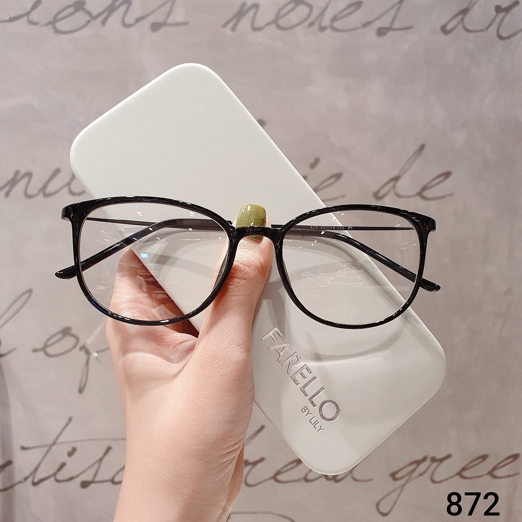 [Mã SKAMCLU7 giảm 10% cho đơn từ 0Đ] _Gọng Kính Cận Nhựa Mảnh Càng Kim Loại 872 - Gọng Kính Mắt Lily | BigBuy360 - bigbuy360.vn