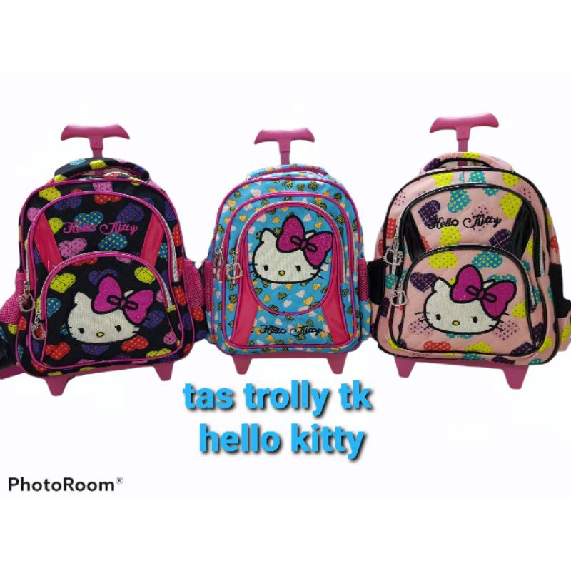 Balo Vải Bolly Hello Kitty Dành Cho Trẻ Mẫu Giáo