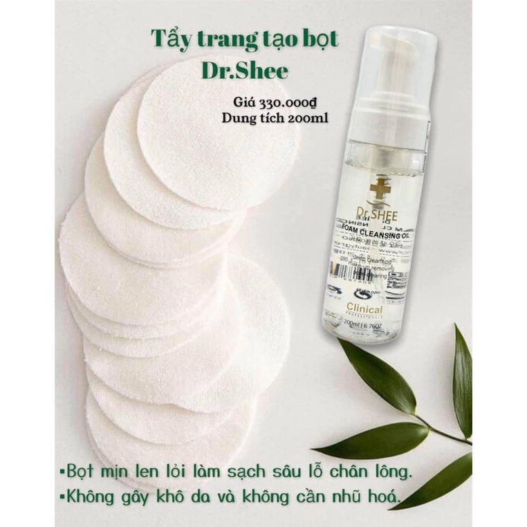 Tẩy Trang Dạng Bọt DrShee, Tẩy Trang Dr.Shee Dạng Bọt
