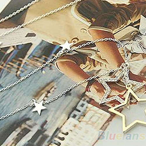 Dây chuyền dáng dài hình ngôi sao xinh xắn dành cho nữ