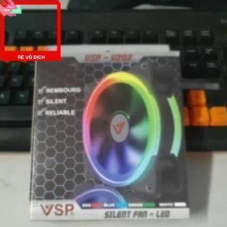 FAN LED 2 MẶT DOUBLE CIRCLE V202