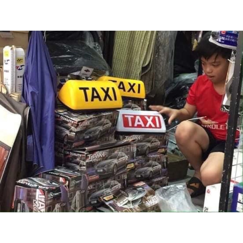 Mào Xe Taxi nam châm có đèn ô tô