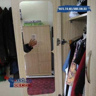 [Có Hàng]Miếng dán gương nét căng G42 42x27cm dầy 1mm (có loại 4mm inbox shop)