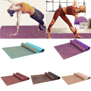 Thảm tập yoga Lenovo chống trượt bằng sợi đay