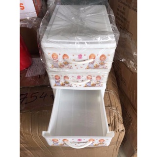 Tủ Bé Hoa mini Việt Nhật 3/4/5 tầng