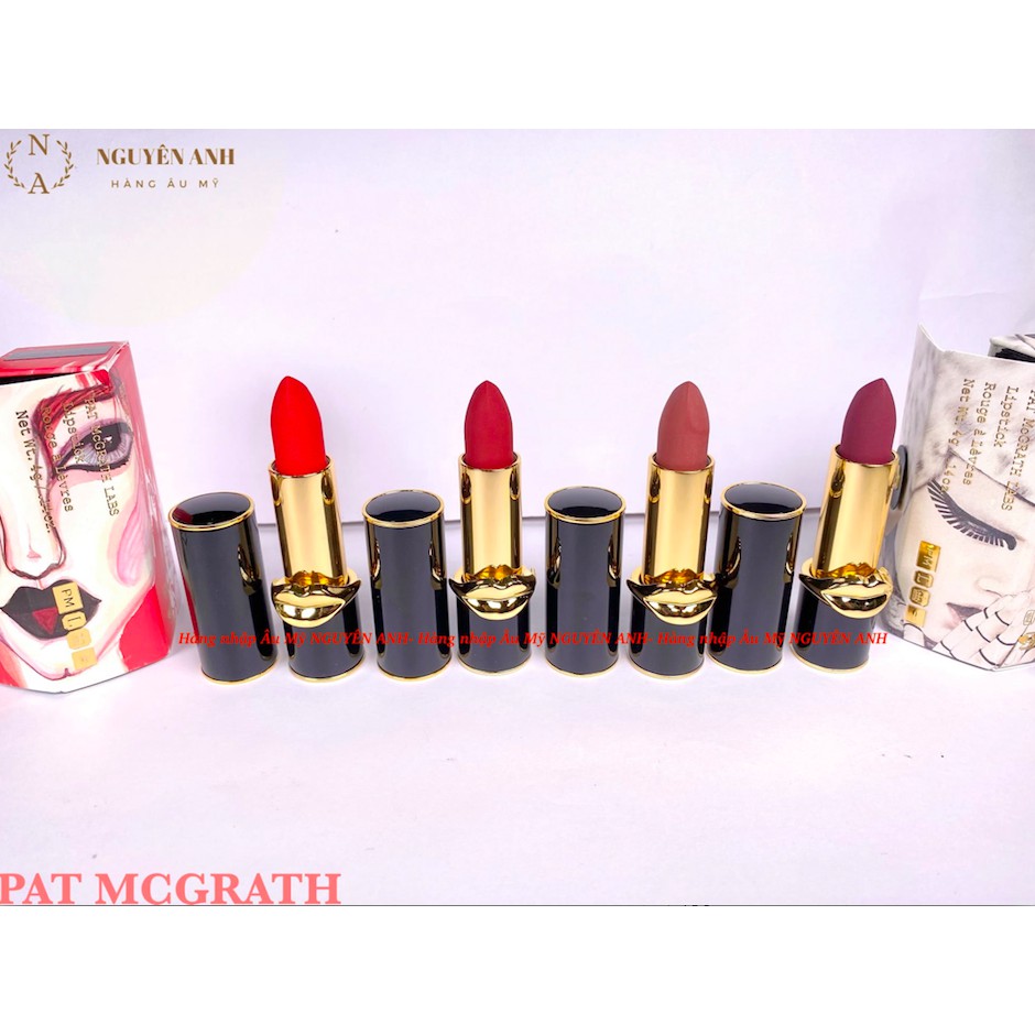 Son Pat McGrath Labs Matte 027 Full Blooded - 107 Omi - 109 Flesh 3 - 028 Vendetta