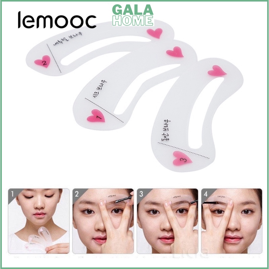 Khuôn kẻ chân mày Khung vẽ lông mày tiện dụng GALA HOME