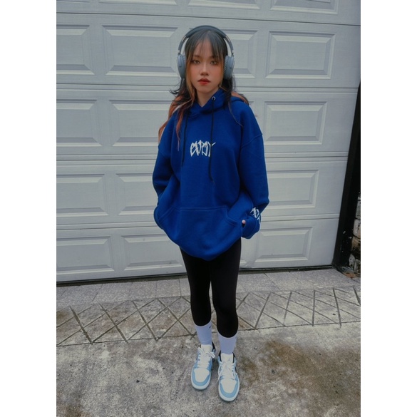 Hoodie xanh rêu chữ way LƯU Ý: XANH LÁ NHẠT HƠN HÌNH 8/10