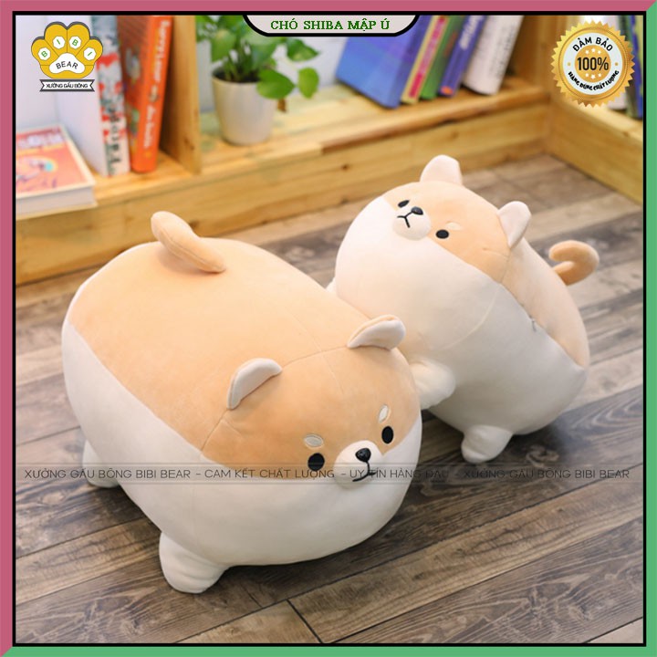 Chó bông Shiba mập ú dễ thương - gấu bông cute