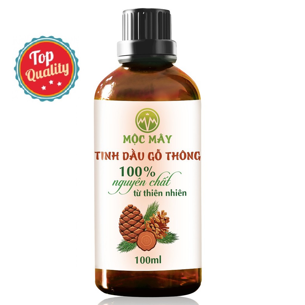 Tinh dầu gỗ thông 100ml nguyên chất Mộc Mây