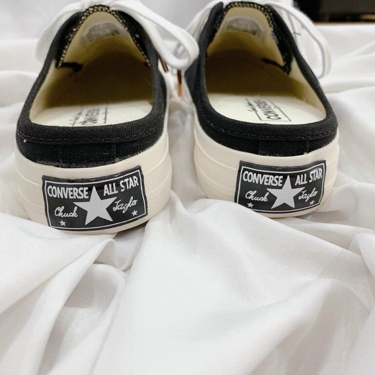 Sục Nữ_Converse, Sục_Converse Đen Trắng Hàng Cao Cấp Full Box + Bill | BigBuy360 - bigbuy360.vn