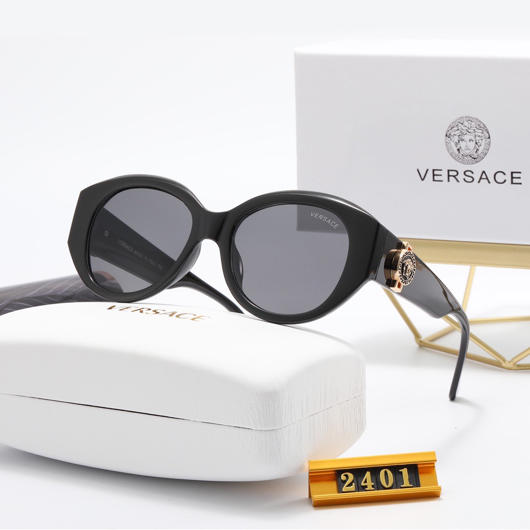 Versace Kính râm 2021 kính chống tia UV phân cực mới của nam và nữ