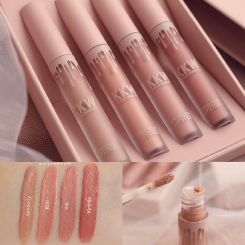 SET SON KYLIE KKW VELVET LIQUID LIPSTICK