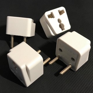 Phích cắm điện Vinakip chuyển đổi ổ 3 chấu sang 2 chấu, phích chuyển đổi