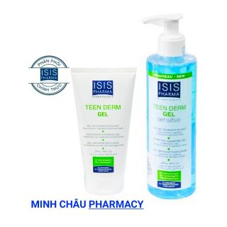 ✓ Sữa rửa mặt giảm nhờn, ngừa mụn ISIS Teen Derm Gel ™ tuýp 150ml

& Chai xanh  250ml