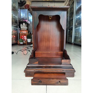 Bàn Thờ Thần Tài Ông Địa giá rẻ đẹp gỗ Muồng Trơn ngang 42 cao 68 - Đồ Thờ Thắng Duyên Đại Phát