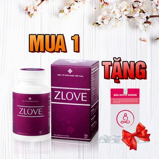 [🌟QUÀ TẶNG HOT] Viên uống Zlove se khít làm hồng vùng kín [FREE SHIP] chiết xuất thảo dược(Hộp 50 Viên)