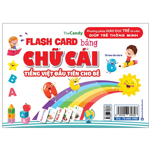 Sách Flash Card Bảng Chữ Cái Tiếng Việt Đầu Tiên Cho Bé (Tái Bản)