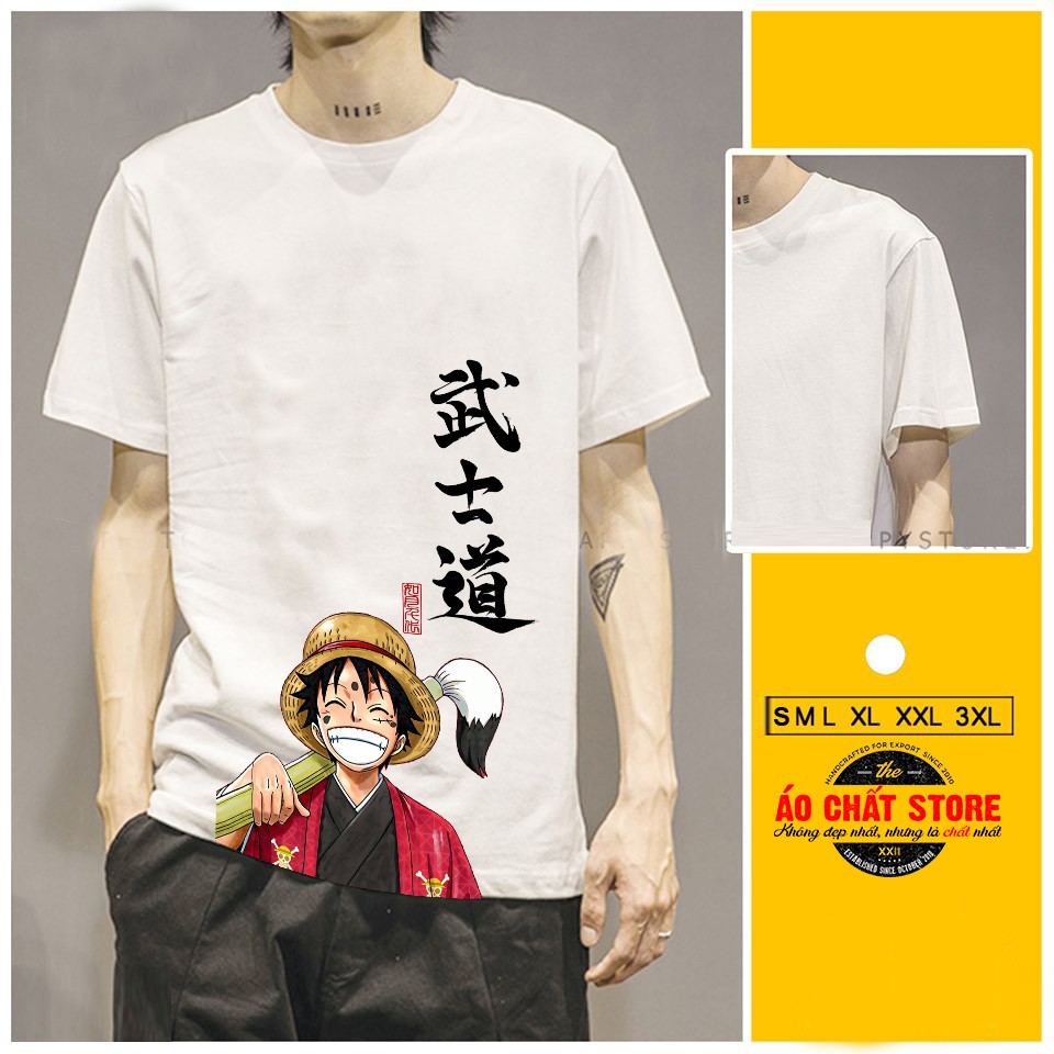 (ẢNH THẬT) Áo thun LAW ZORO LUFFY mũ rơm siêu đẹp | áo phông one piece hải tặc tshirt (Ảnh thật)