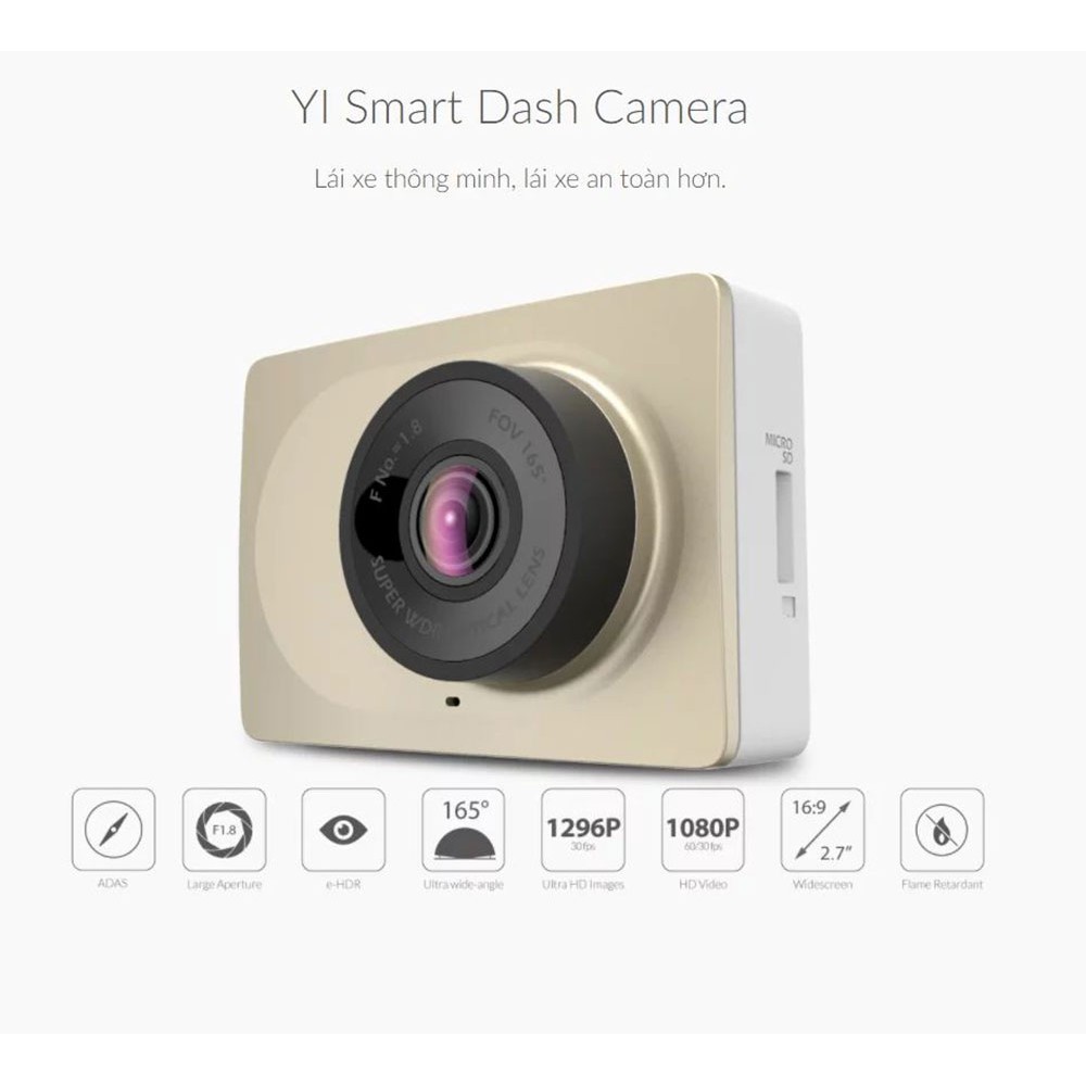 Camera hành trình xe hơi 𝗫𝗶𝗮𝗼𝗺𝗶 Yi Dash Camera 1080P - Camera hành trình 70mai Pro Plus  - MiHouse | BigBuy360 - bigbuy360.vn