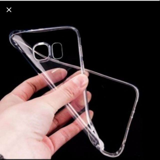 Bộ 2 chiếc ốp lưng samsung s6edge/s6edge plus silicon trong suốt cao cấp