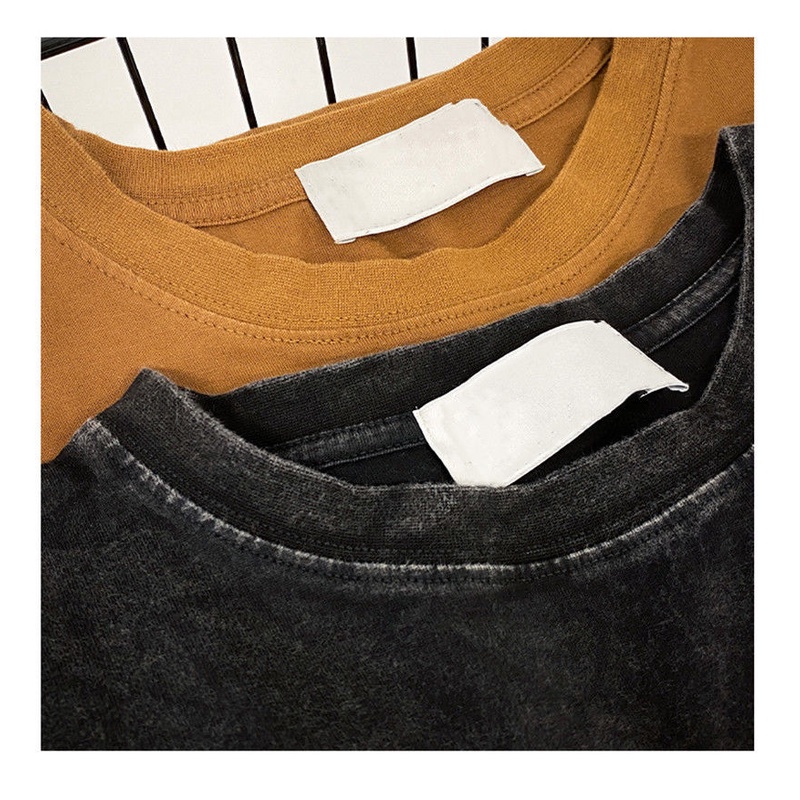 Áo Thun Tay Ngắn Cổ Tròn In Họa Tiết Phong Cách Preppy Cổ Tròn 19B6317 Cho Nam Và Nữ