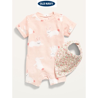 Body đùi bé gái Old Navy Cambodia xuất dư xịn. Romper cotton borip mềm mại, thoáng mát cho bé