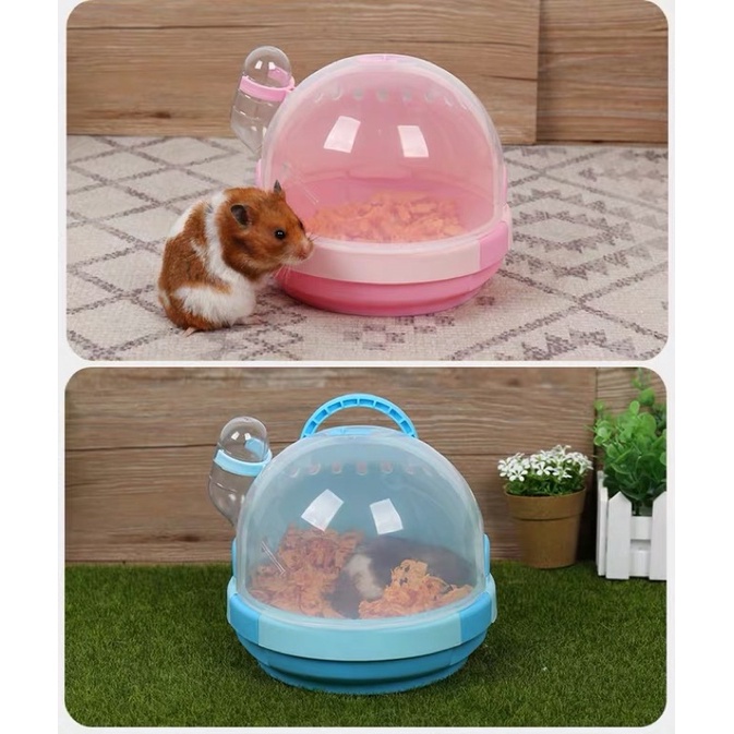 Lồng UFO xách tay cho hamster, sóc, nhím