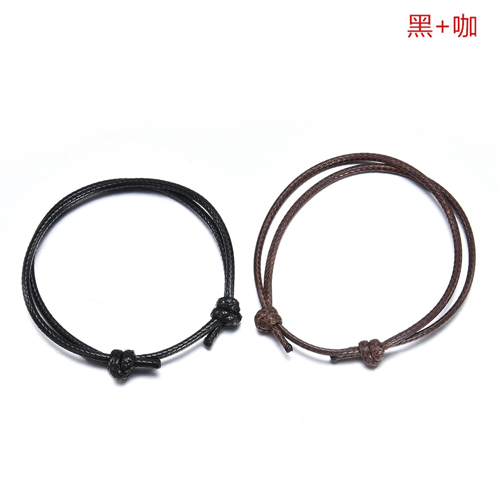 Bộ 2 vòng tay may mắn thiết kế giản dị dành cho nữ