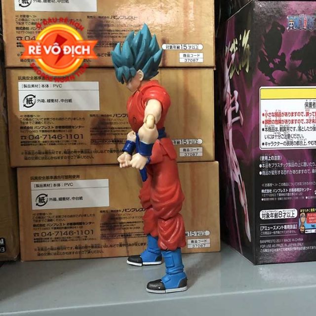 Mô hình Goku Blue khớp cử động, sắc nét từng chi tiết