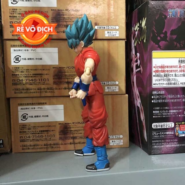 [Hàng có sẵn-Xả hàng tăng doanh số] Mô hình Goku Blue khớp cử động, sắc nét từng chi tiết