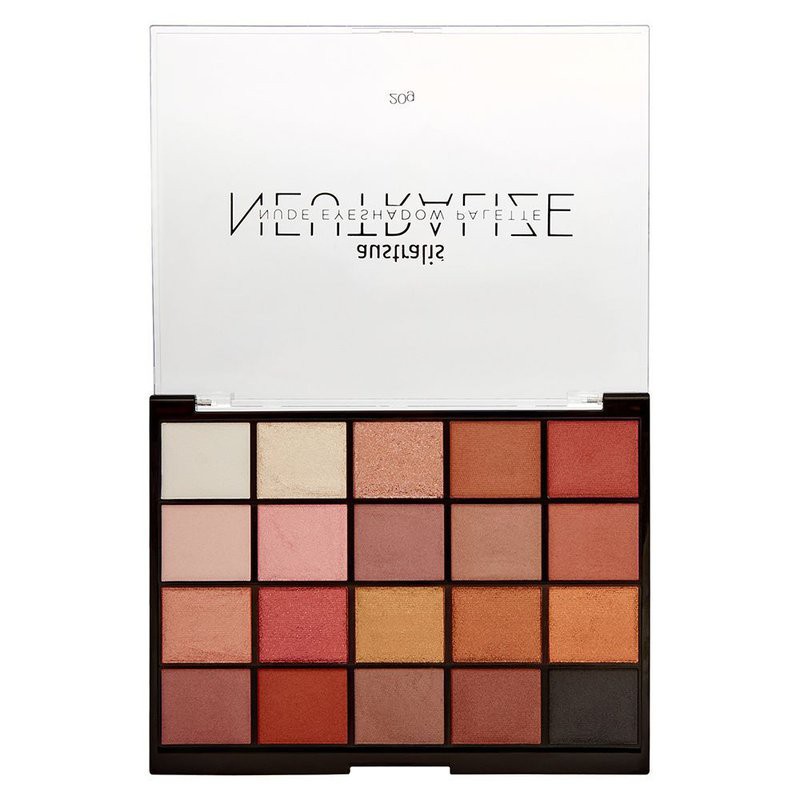 Bảng Phấn Mắt 20 Màu Dạng Lì, Ánh Nhũ Australis Neutralize Nude Eyeshadow Palette