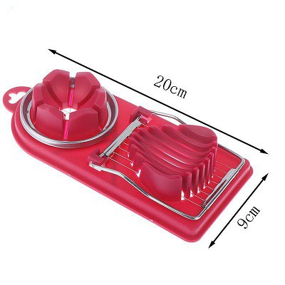 Dụng Cụ Cắt Trứng Chín Hoặc Trái Cây Đa Năng 2 Trong 1 Tiện Dụng
