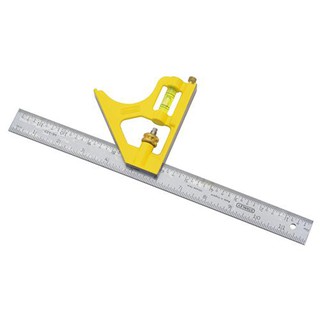 Thước Ê-ke mộc thủy cán sắt STANLEY 46-028 (300 mm-12 inch)